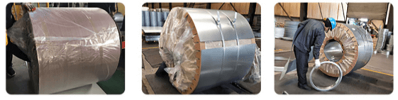 AZ150 Galvalume Steel Coil Packing
