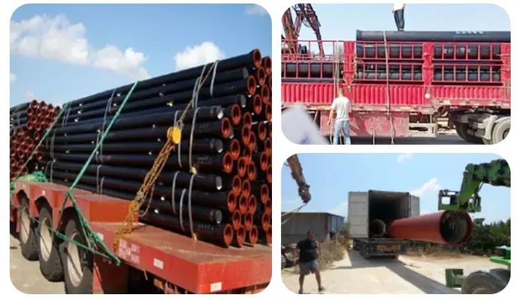 Ductile Iron Pipe Packing And Shipping