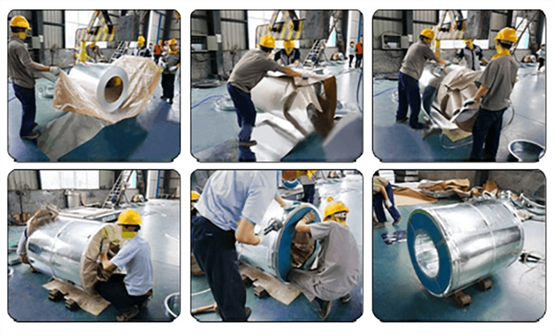 Hot Dipped Galvanized Steel Coil Packing