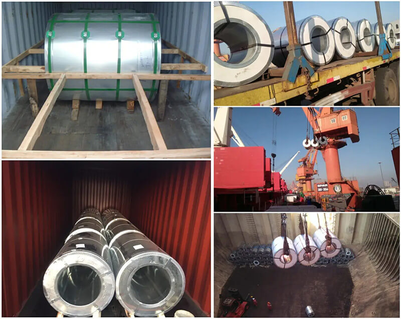 Hot Dipped Galvanized Steel Coil Shipping