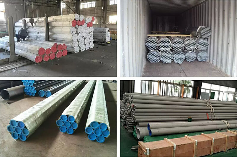 stainless steel pipe shipping