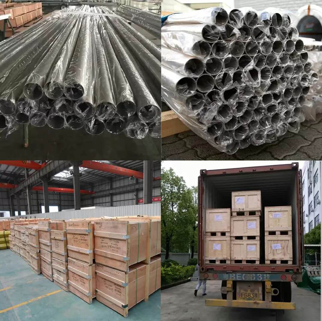 stainless steel tube shipping