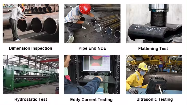 Seamless Steel Pipe Quality Inspection