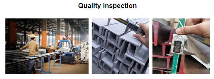 Stainless U Beam Steel Quality Inspection