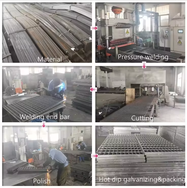 Steel Grating Production 1